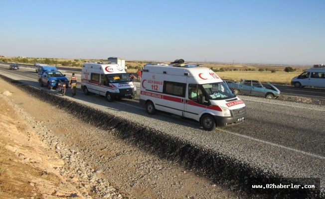 Kahta’da Trafik Kazası: 6 Yaralı