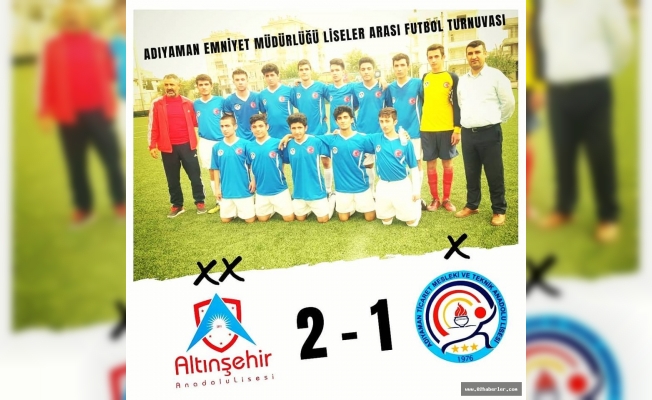 Altınşehir Anadolu Lisesi Grup Finalinde