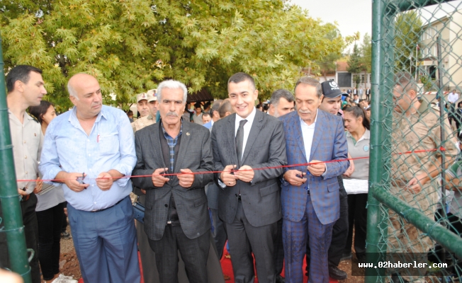 Şehit Fethi Sekin Halı Sahası Törenle Açıldı