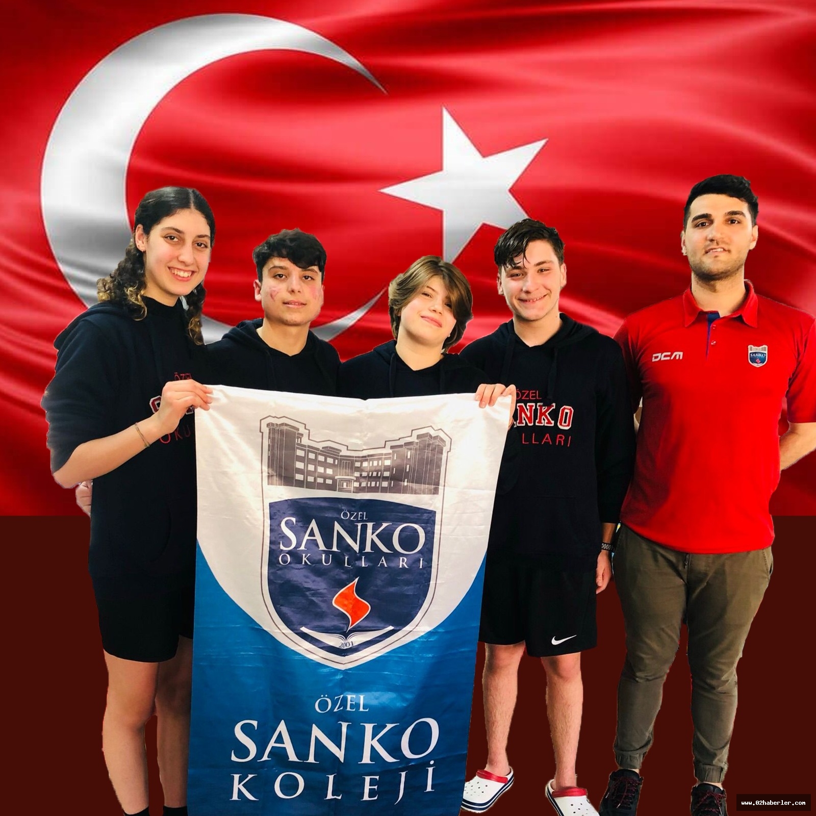 Sanko Okulları Öğrencileri Yüzmede Üç Madalya Kazandı