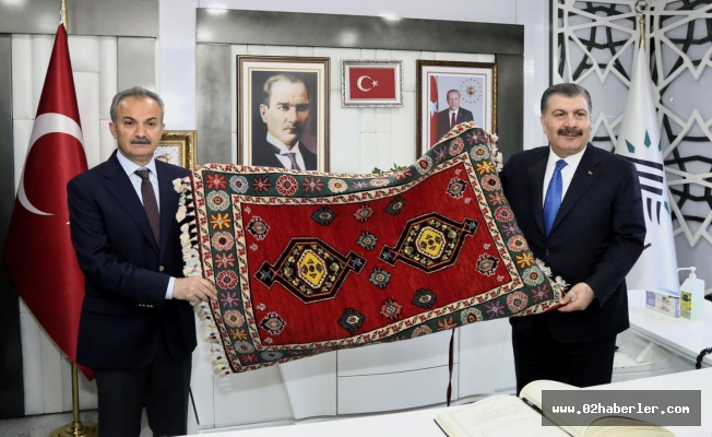 Sağlık Bakanı Koca'dan Başkan Kılınç'a Ziyaret