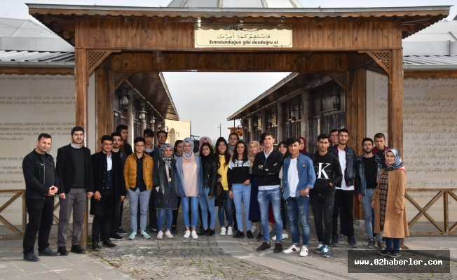 Öğrencilerden Adıyaman Üniversitesine Ziyaret 
