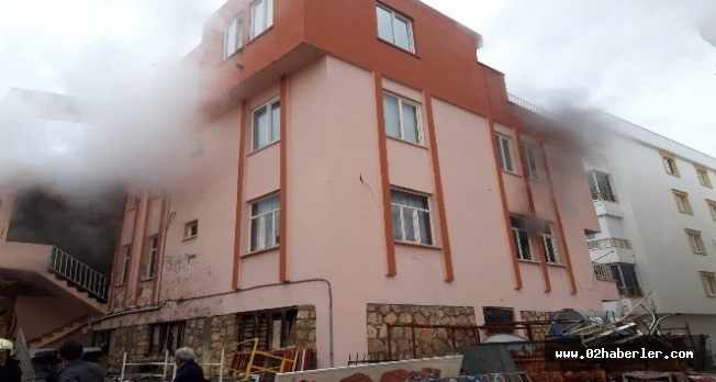 Suriyeli Ailenin Oturduğu Evde Yangın