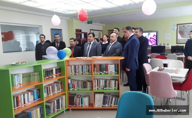 Gerger ilçesinde “Z” Kütüphane açıldı 