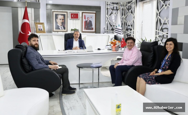 UNHCR Koordinatörü Kortsaris'ten, Başkan Kılınç'a Ziyaret