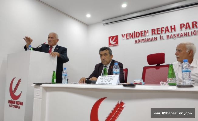 Yeniden Refah Partisi İl Divan Toplantısı Gerçekleştirildi